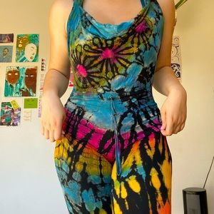 Tie dye jumpsuit